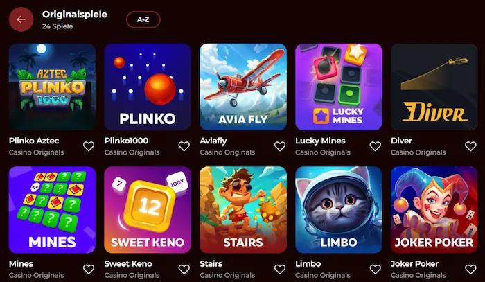 LoloSpin Casino spiele