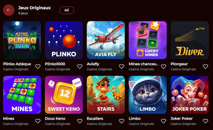LoloSpin Casino Jeux